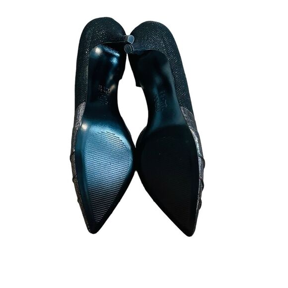 Papell Studio Gunmetal Pointy Toe Pumps - Size 8 - Picture 9 of 15